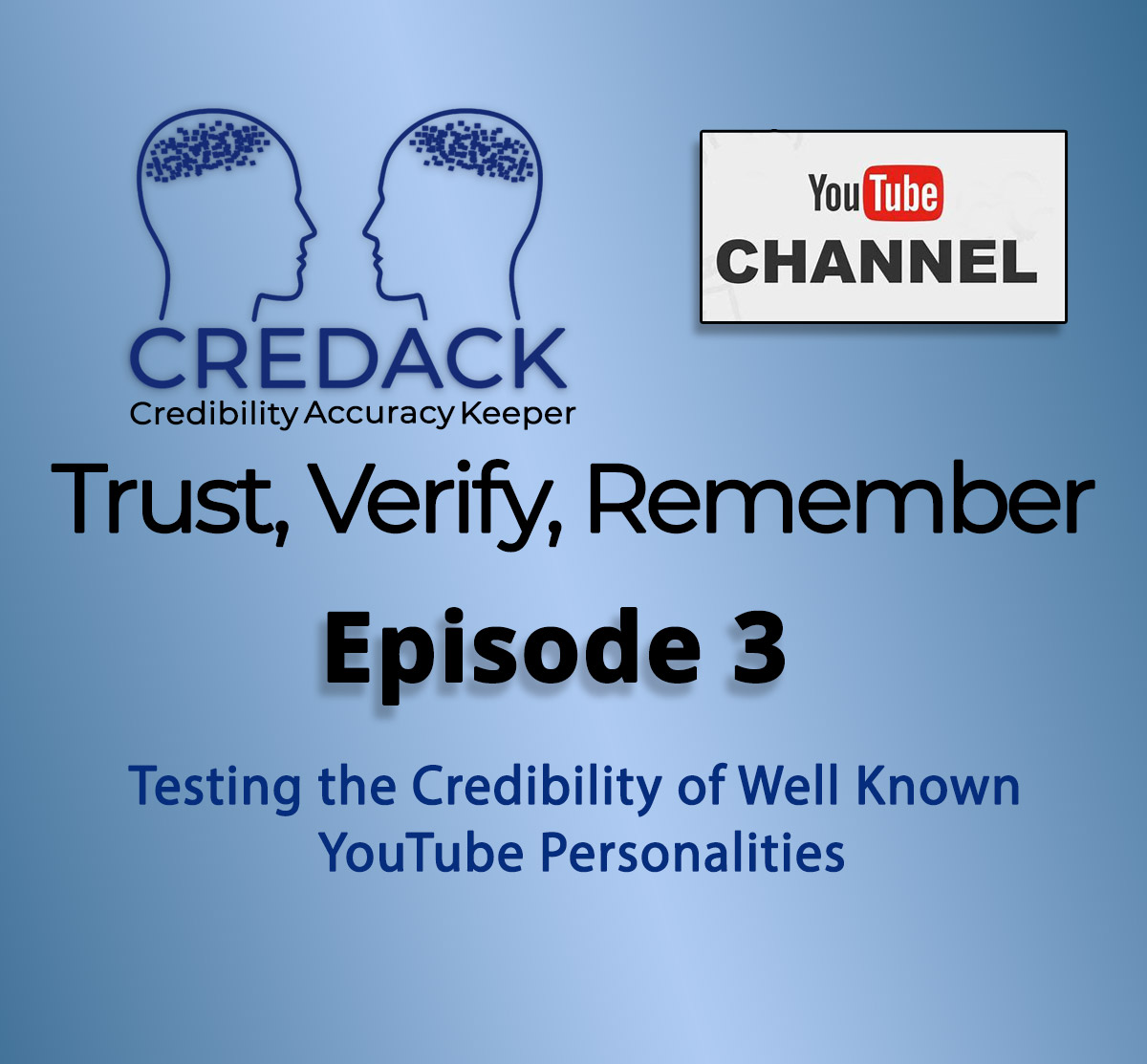 Trust Verify Remember Episode 3 - Begin Performing CREDACK SCORING Analysis.